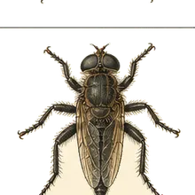 Bee Killer Robber Fly