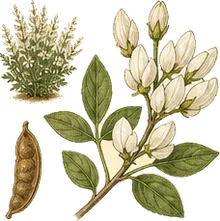 White Wild Indigo