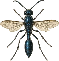 Blue Mud Dauber