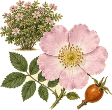 Wood's Rose