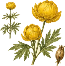 Spreading Globeflower